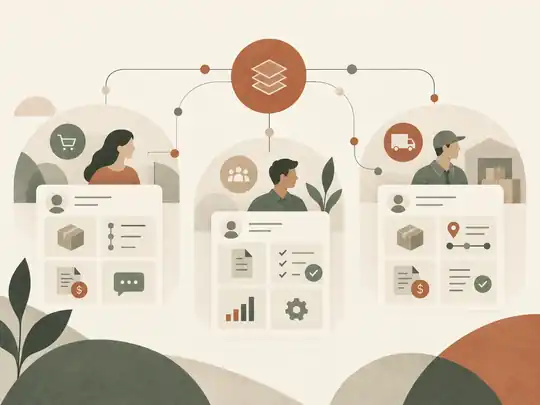 Customer staff and vendor portal ecosystem